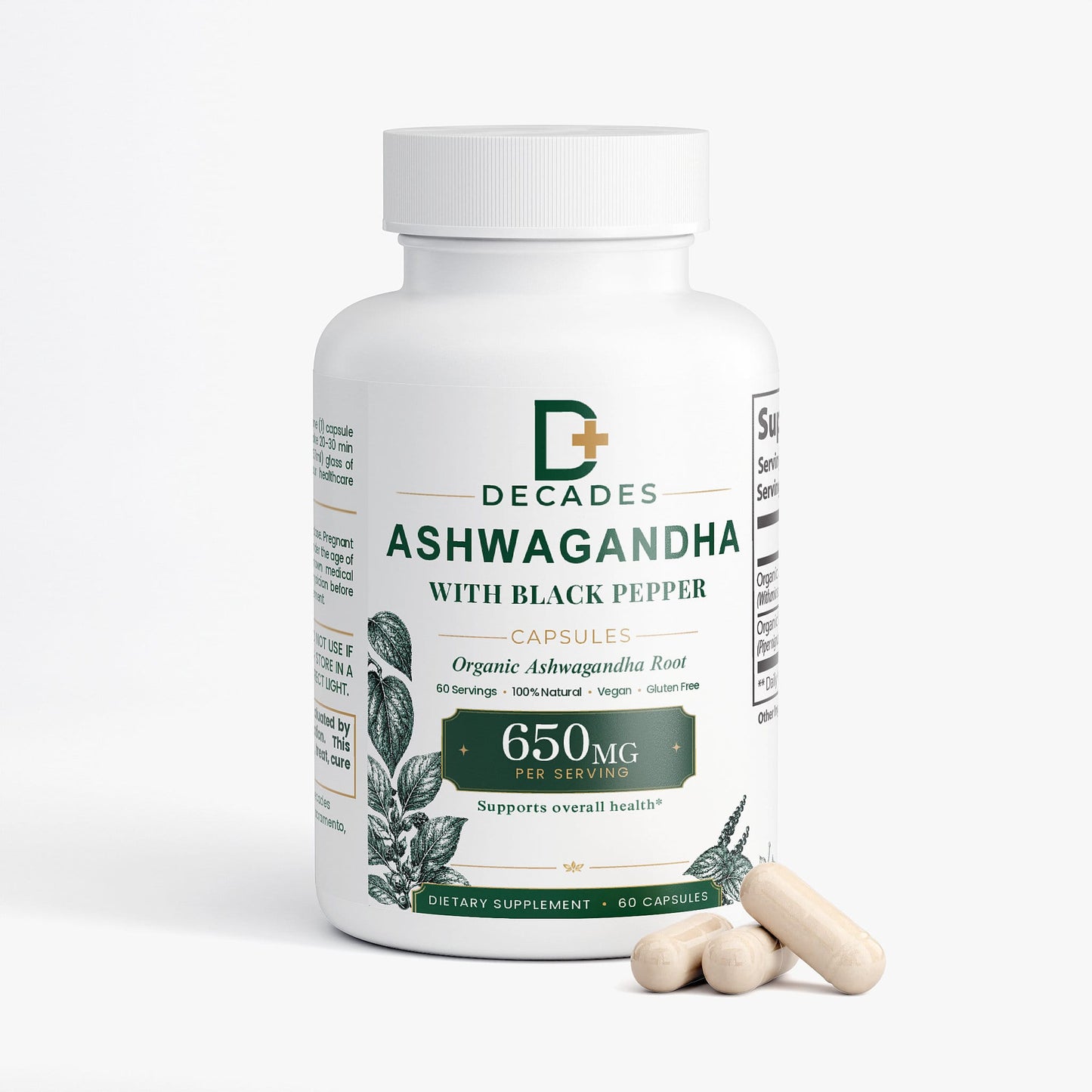 Decades Specialty Supplements Ashwagandha