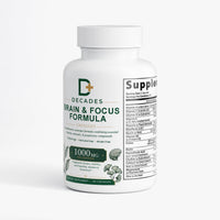 Decades Brain & Cognitive Brain & Focus Formula
