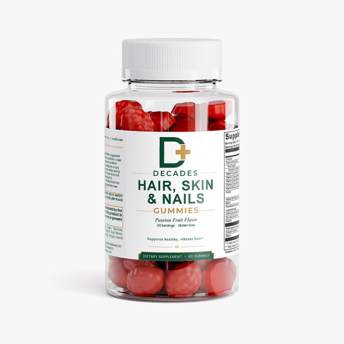 Decades Wellness Skin, Hair & Nail Health Hair, Skin & Nails Gummies