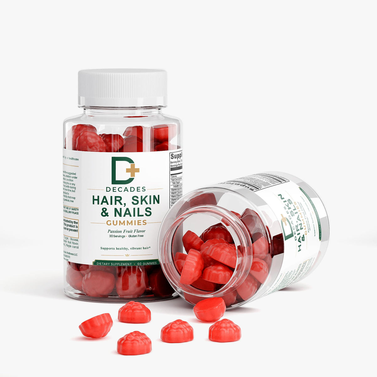 Decades Wellness Skin, Hair & Nail Health Hair, Skin & Nails Gummies
