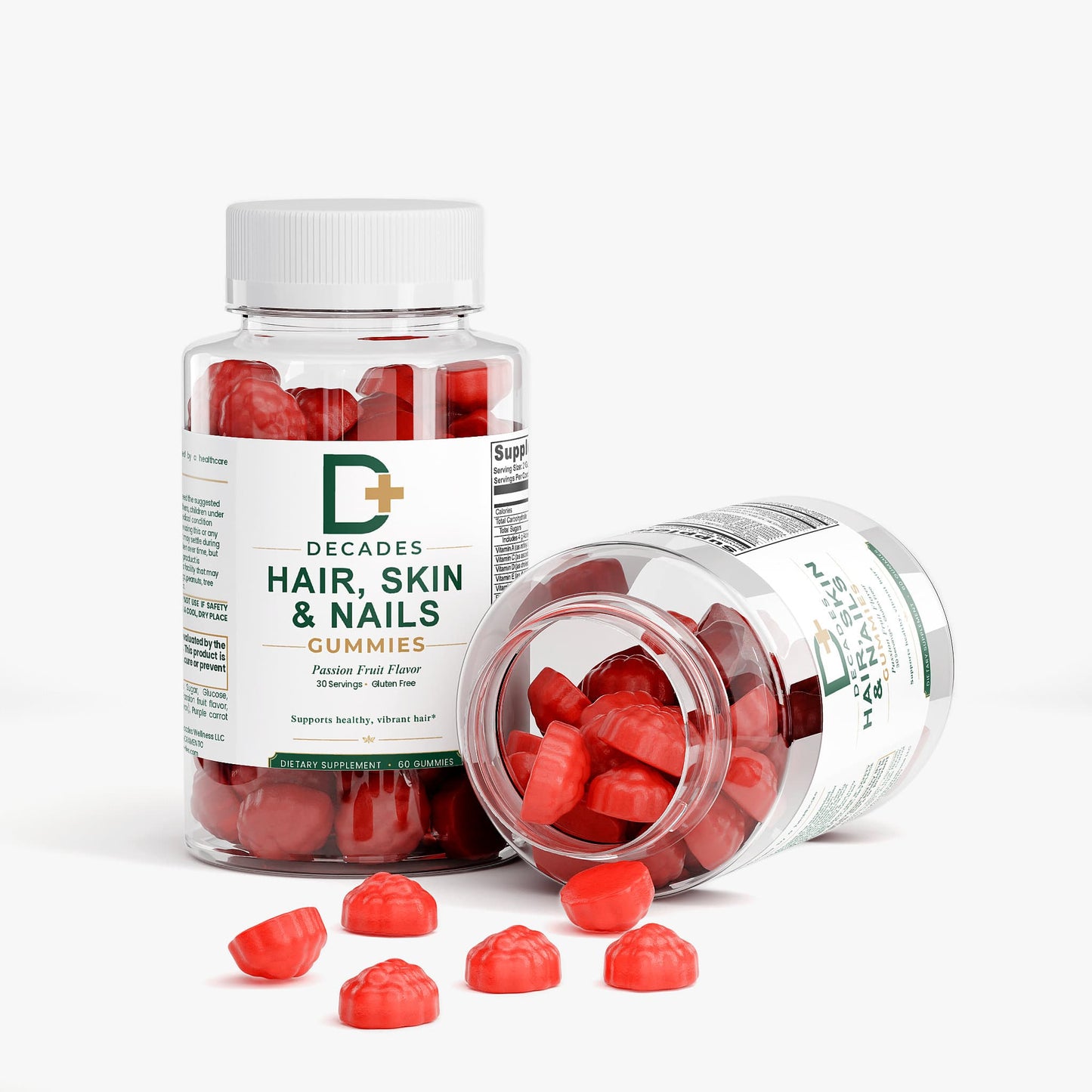 Decades Wellness Skin, Hair & Nail Health Hair, Skin & Nails Gummies