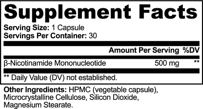 Decades Wellness Specialty Supplements NMN